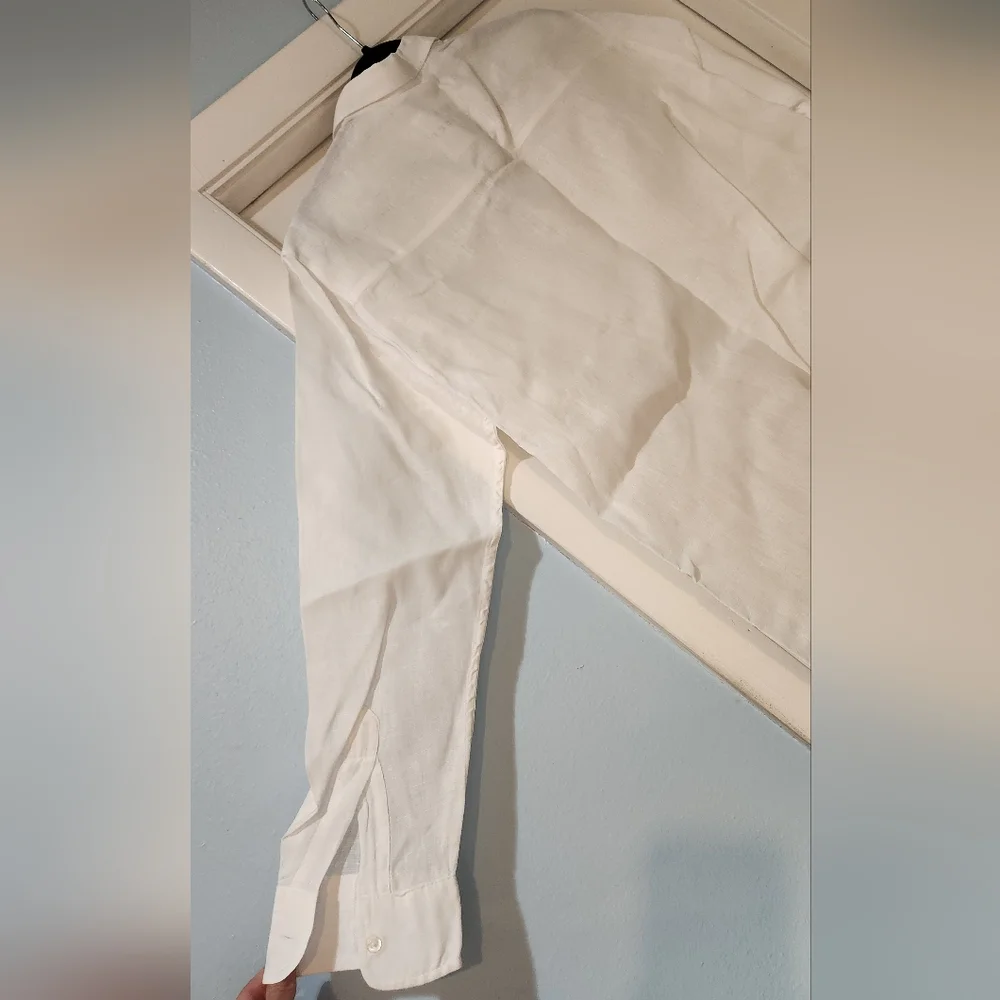 Women's Frank&Eileen Mary Shirtdress, Size M - Picture 14 of 16